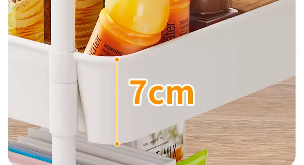 CARRITO ORGANIZADOR - COLOR: NEGRO